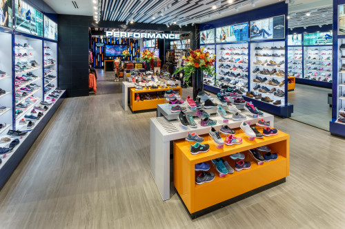 A look inside SKECHERS new flagship store at One World Trade Center in New York City