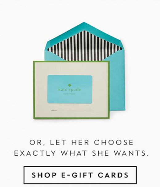 Kate Spade email
